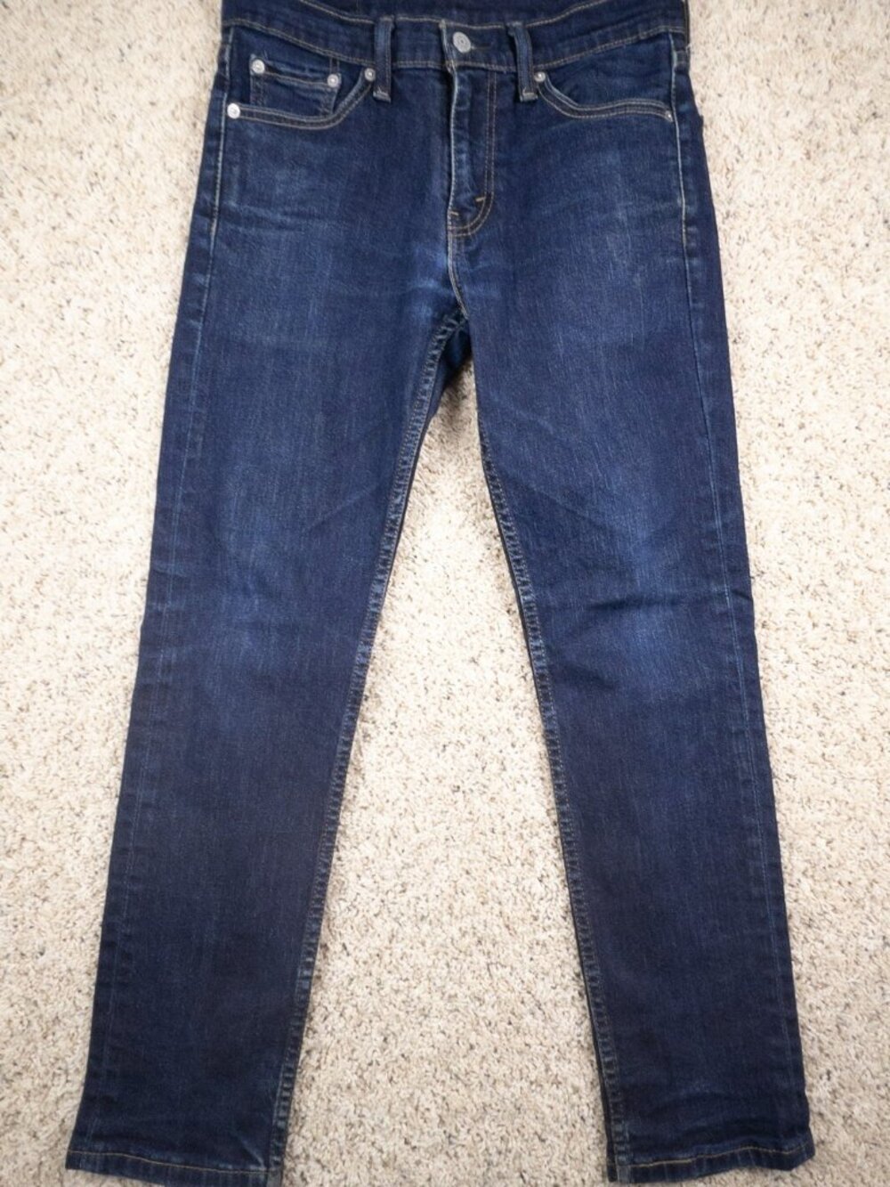 Levis 511 Jeans Mens Size 30x30 Blue Denim Pants Red Tab R w Pockets